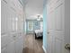 Inviting bedroom with natural light, ceiling fan, and vinyl floor at 9080 Delancey Cir, North Charleston, SC 29406