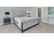 Comfortable bedroom featuring a stylish, tufted headboard and modern decor at 105 Bluff Isle Ct, Summerville, SC 29486