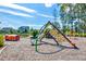 Bright and colorful playground with modern climbing structures, perfect for Gathering fun in the community at 107 Nutmeg Way, Summerville, SC 29485