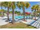 Resort-style pool and sundeck surrounded by lush landscaping create a relaxing outdoor oasis at 107 Nutmeg Way, Summerville, SC 29485