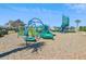 Colorful playground including slides, climbing structures and swings at 123 Hewitt St, Summerville, SC 29486