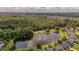 Aerial view of community pool and homes at 144 Back Tee Cir, Summerville, SC 29485