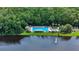 Aerial view of community pool, lake, and fountain at 144 Back Tee Cir, Summerville, SC 29485