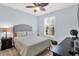 Tranquil bedroom with bright windows, a ceiling fan, and neutral tones at 1600 Long Grove Dr # 626, Mount Pleasant, SC 29464