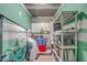 Unfinished storage room with shelving and space for organizing belongings at 1822 Chatelain Way, Mount Pleasant, SC 29464