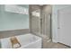 Beautiful bathroom with large tub, stand up shower, and tile accents at 203 Hayworth Rd, Summerville, SC 29486