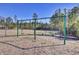 Community playground features swings and a wood chip safety surface at 203 Hayworth Rd, Summerville, SC 29486