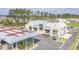 Commercial building featuring visible storefronts, ample parking and a drive-through at 261 Celestial Blvd, Summerville, SC 29486
