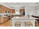 Bright kitchen with stainless steel appliances, ample cabinet space, and a large island at 3409 Southern Cottage Way, Mount Pleasant, SC 29466