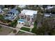 Breathtaking multi-story beach house with an in-ground pool and paved driveway at 3803 Palm Blvd, Isle of Palms, SC 29451