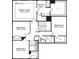 Second floor plan showcases an owner's suite, three bedrooms, and two bathrooms at 409 Cadbury Loop, Summerville, SC 29486
