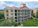 Condo exterior featuring balconies with views of the waterfront at 4247 Faber Place Dr # 5103, North Charleston, SC 29405