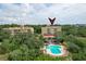 Community pool with condo in the background, perfect for relaxation at 4247 Faber Place Dr # 5103, North Charleston, SC 29405