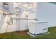 Exterior side shot of home with generator, showing the convenience of backup power during outages at 4281 Jacobs Point Ct, Ravenel, SC 29470