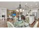 Open living space with view of living room, kitchen, and dining area at 458 Four Seasons Blvd, Summerville, SC 29486