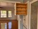 Open storage cabinet featuring shelving at 5310 Edith St, North Charleston, SC 29418