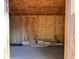 Interior view of storage shed, ready for customizing to suit the homeowner's needs at 5310 Edith St, North Charleston, SC 29418