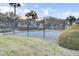 Community pickleball court, perfect for an active lifestyle with palm tree landscaping at 60 Fairway Dunes Ln, Isle of Palms, SC 29451