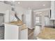 Kitchen with stainless appliances, breakfast bar, and an open floor plan at 629 English Oak Cir, Moncks Corner, SC 29461