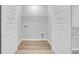 Empty laundry room offering plenty of space for your washer, dryer, and laundry needs at 108 Brown Swiss Cir, Summerville, SC 29483
