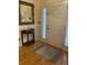 Welcoming entryway with hardwood floors and stylish console table at 112 Amanda Cir, Goose Creek, SC 29445