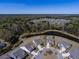 Scenic aerial view of homes encircling a pond, nestled amid verdant trees and landscaping at 126 Citrea Dr, Summerville, SC 29483