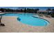 Inviting community swimming pool with lounge chairs, umbrellas, and ample seating at 126 Citrea Dr, Summerville, SC 29483