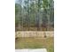 View of the backyard featuring a wooden fence, a natural area, and mature trees at 176 Daniels Creek Cir, Goose Creek, SC 29445