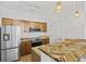 Modern kitchen featuring stainless steel appliances and a unique backsplash at 200 Bucksley Ln # 105, Charleston, SC 29492