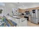 Kitchen with stainless steel appliances, bar seating, and plenty of counter space at 2369 Chadbury Ln, Mount Pleasant, SC 29466