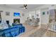 Bright and airy living room featuring a fireplace, and elegant furnishings at 2369 Chadbury Ln, Mount Pleasant, SC 29466