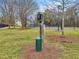 Dog waste station with bags and trash receptacle, promoting cleanliness and responsible pet ownership in the community at 268 Alexandra Dr # 9, Mount Pleasant, SC 29464