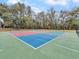 Community tennis court with well-maintained surface and nets, ideal for recreational activities and neighborhood sports at 268 Alexandra Dr # 9, Mount Pleasant, SC 29464