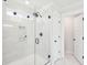 Bright bathroom featuring a glass enclosed walk-in shower and a large rain shower head at 2916 Cavalcade Cir, Johns Island, SC 29455