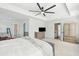Main bedroom featuring tray ceilings, carpet flooring, and natural light at 2916 Cavalcade Cir, Johns Island, SC 29455