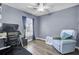 Bedroom features lots of light and hardwood floors at 306 Slow Mill Dr, Goose Creek, SC 29445