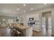 Well-lit open kitchen with stainless steel appliances and granite countertops, perfect for modern living at 312 Pine Crest View Dr, Summerville, SC 29486
