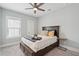 Bedroom with ceiling fan and neutral tones at 384 Blowing Fresh Dr, Charleston, SC 29492