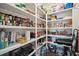 Walk-in pantry with abundant shelving and storage space for all your culinary needs at 384 Blowing Fresh Dr, Charleston, SC 29492