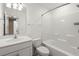 Bright bathroom featuring a shower-tub combination and a classic vanity at 407 Stoneleigh Ln, Moncks Corner, SC 29461