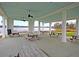 Covered outdoor picnic pavilion offers a comfortable space for community members to gather by the lake at 407 Stoneleigh Ln, Moncks Corner, SC 29461