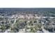 Scenic aerial shot of a home in a wooded neighborhood, featuring a blend of residential and commercial areas at 409 Klein St, Walterboro, SC 29488