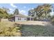 Large backyard with a covered patio providing ample space for recreation and relaxation at 409 Klein St, Walterboro, SC 29488