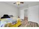 Comfortable bedroom with wood floors and two doorways for easy access at 409 Klein St, Walterboro, SC 29488