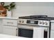 Close-up of a stainless steel oven with a digital display and stylish knobs in the modern kitchen at 421 Grove End Rd, Moncks Corner, SC 29461