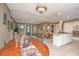 Open kitchen features a center island with granite countertops, ample cabinetry, and a dining area at 562 Fort Johnson Rd, Charleston, SC 29412