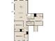Detailed floor plan showcasing the layout of the second floor of the house with multiple rooms at 641 Cottage Landing Dr, Summerville, SC 29485
