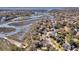 Waterway access with private docks at 741 Creekside Dr, Mount Pleasant, SC 29464