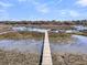 Water view along a private dock at 741 Creekside Dr, Mount Pleasant, SC 29464