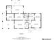 Detailed floor plan of the first floor, highlighting the layout of the living spaces, kitchen, and sun room at 7659 Allwood Ave, North Charleston, SC 29418